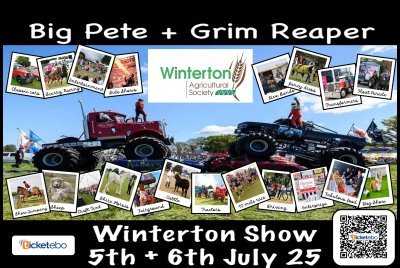 Tickets Available Winterton Show Saturday 5th & Sunday 6th July 2025!